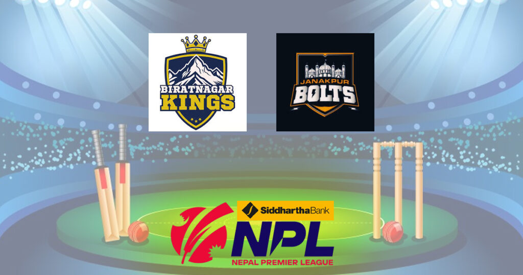 How to Watch Biratnagar Kings Vs Janakpur Bolts Live